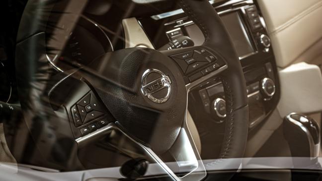 Jemgumerin berauscht am Lenkrad