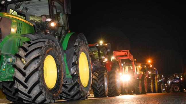 Bauern-Blockaden auch auf B 70 und B 72