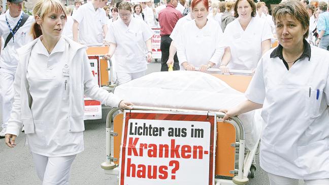 Keine Spielräume mehr für Krankenhäuser
