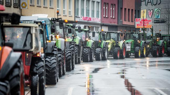 Bauern-Wut bekommen viele zu spüren