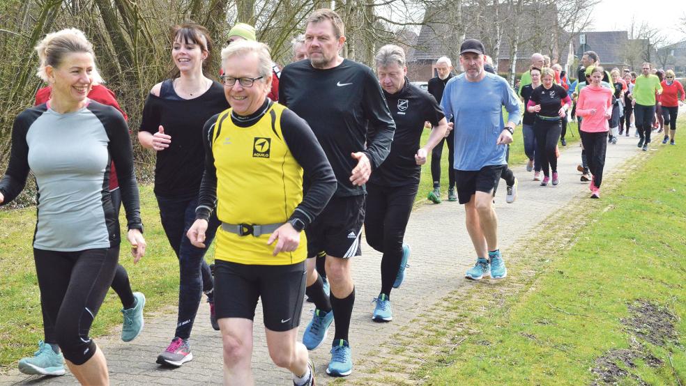 Im vergangenen Jahr war der TuS Holthusen erstmals Gastgeber in der Winterlauf-Serie.  © Foto: Ammermann