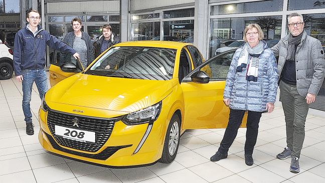 Gewinnerlos an sich selber verkauft