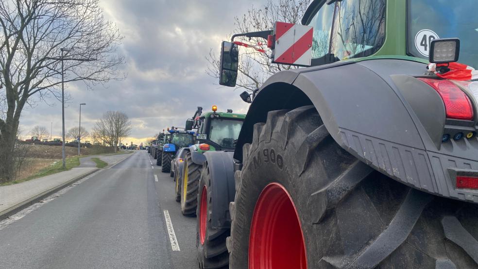 Die Proteste der Landwirtschaft halten unvermindert an. Die RZ hat die Landtags- und Bundestagsabgeordneten dazu befragt. © Hanken