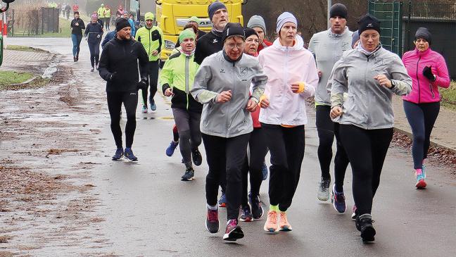 Starterrekord bei Winterlauf in Holthusen
