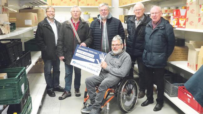 1000 Euro für die Tafel