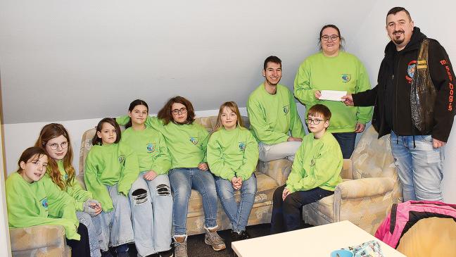 Motorrad-Club unterstützt Jugendrotkreuz