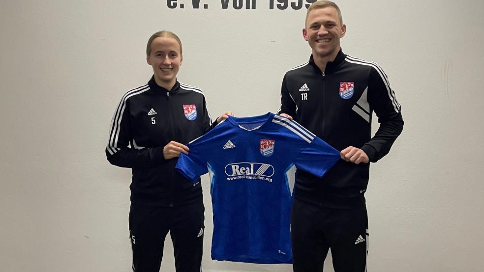 Trainer Jan-Henrik Koppelkamm freut sich über den Wechsel von Liska Rehbock zum SV TiMoNo. © Foto: Koppelkamm