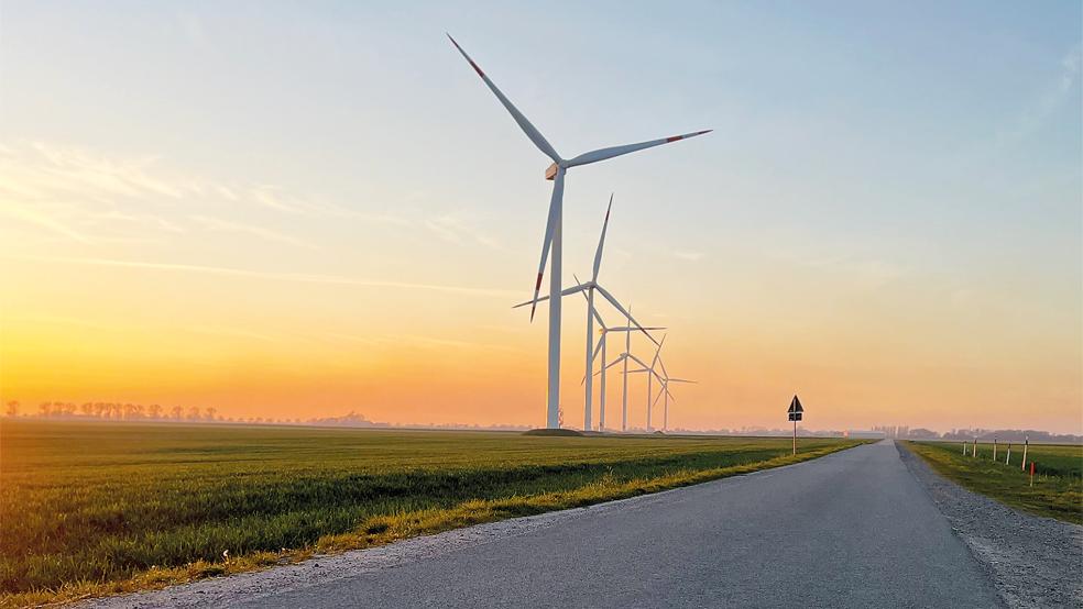 Der Windpark am Heerenweg soll durch moderne Windenergieanlagen erweitert werden.  © Foto: privat