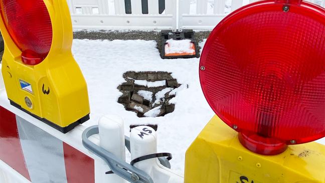 Ursache für Loch in Straße gefunden