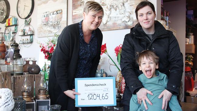 Große Spende für kleinen Kämpfer