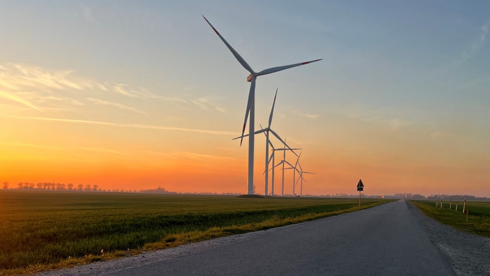 Der Windpark am Heerenweg soll deutlich erweitert werden.  © Foto: privat