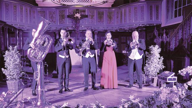 Blechbläser begeistern in der Lutherkirche