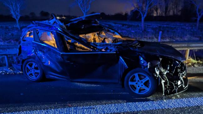 Schwerer Unfall auf A 31