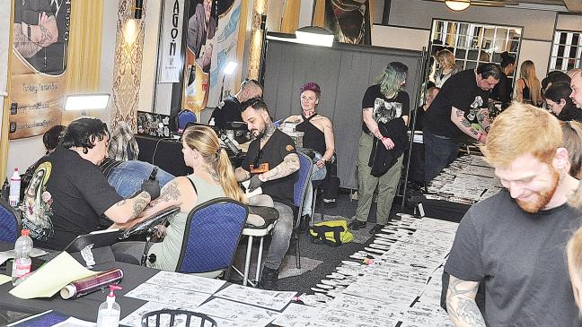Tattoo-Messe ging wieder unter die Haut