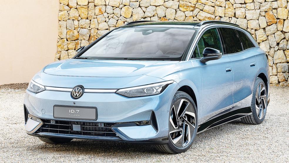 So sieht er aus, der neue Elektro-Kombi aus Emden.  © Foto: Volkswagen