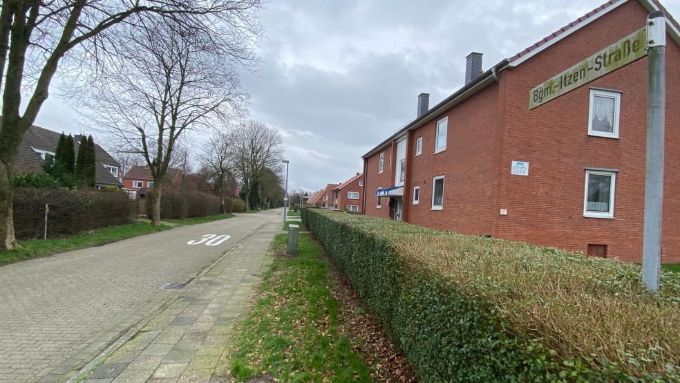 In der Bürgermeister-Itzen-Straße finden ab Montag umfassende Kanalarbeiten statt. © Hanken