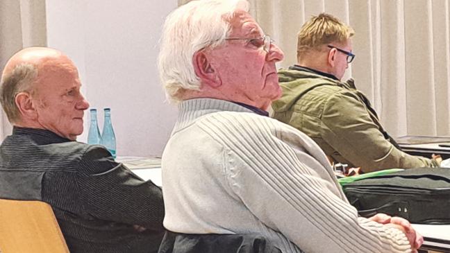 Rechtsaußen im Kreistag kaum sichtbar