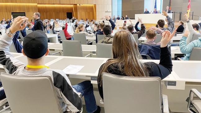 Zukunftstag im Landtag