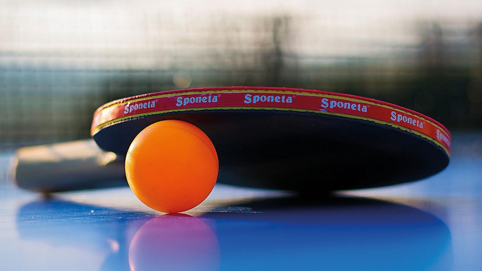 Tischtennis gibt es bald auch beim TuS Weener.  © Foto: Pixabay