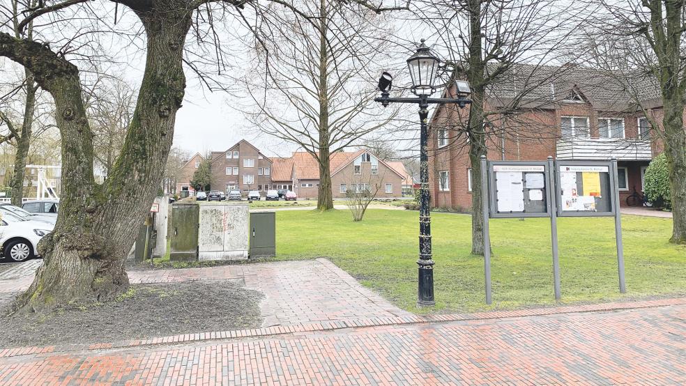 Blick auf die Fläche zwischen Alten Turm und Don Bosco Heim.  © Foto: Risius-Hartwig