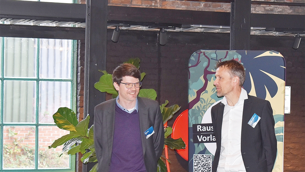 Niels Kohrt (links) und Jan Willem Bolkesteijn moderierten das Netzwerktreffen.  © Foto: Kuper