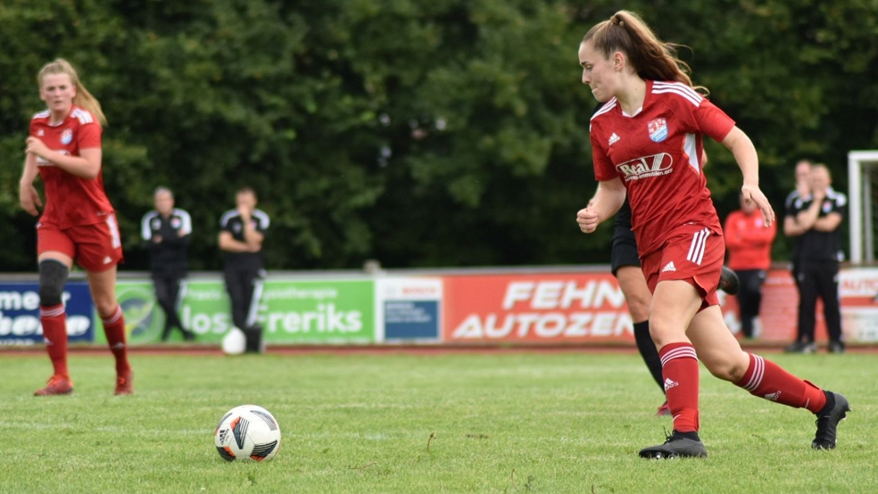 Fabia Feeken gehört zu den fünf Spielerinnen, die dem SV TiMoNo nun ihre Zusage für die kommende Saison gegeben haben. © Koppelkamm