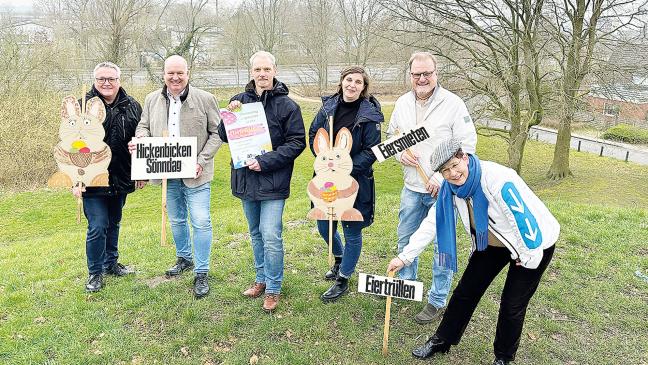 Bunte Spiele rund um das Ei