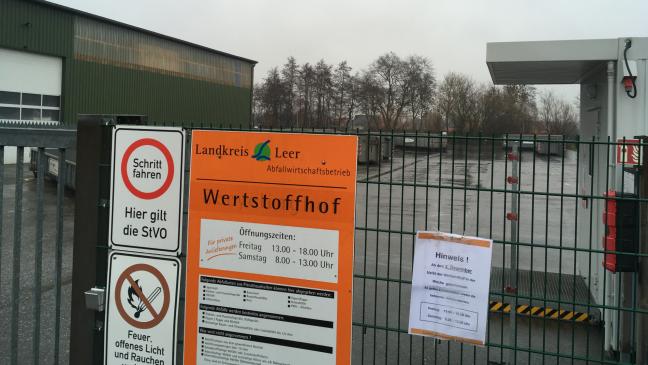 Wertstoffhof soll geöffnet bleiben