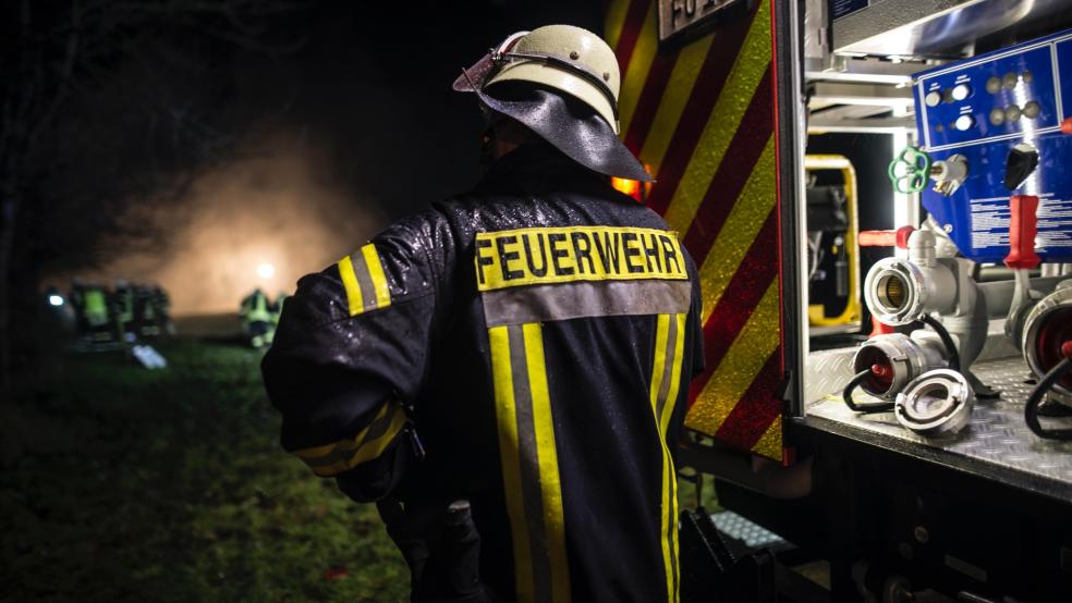 Die Feuerwehr war in Rhauderfehn im Einsatz. © Klemmer/Archiv