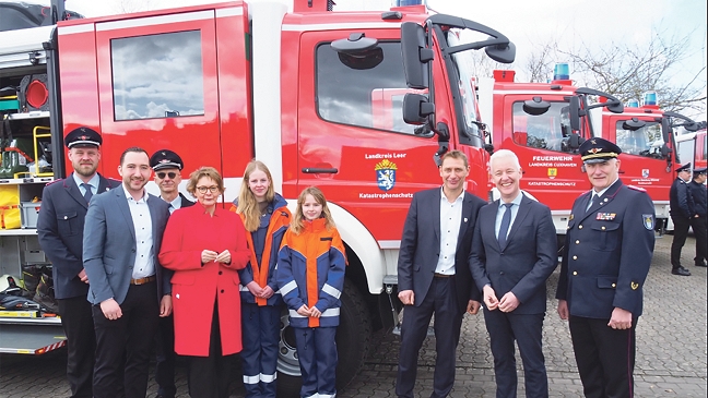 Neues Löschgruppenfahrzeug für die Feuerwehr in Hollen