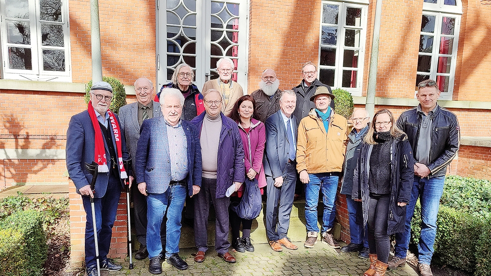 Die Vertreter der Sektion Ost des Interfriesischen Rates trafen sich bei der Ostfriesischen Landschaft in Aurich zu ihrer Jahresversammlung.  © Foto: privat