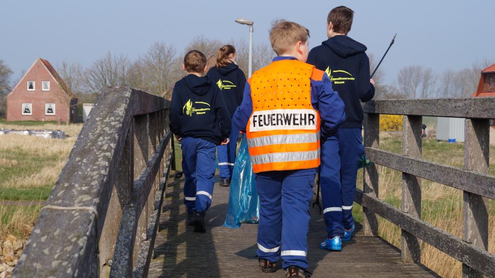 In Ditzum werden sich am Sonnabend Kinder, Jugendliche und Erwachsene zusammen für eine saubere Umwelt einsetzen und Müll sammeln. © Archiv
