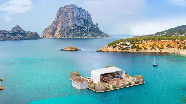 Meyer baut schwimmende Event-Insel