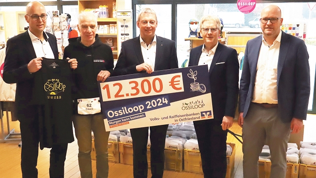 Banken sponsern Ossiloop mit 12.300 Euro