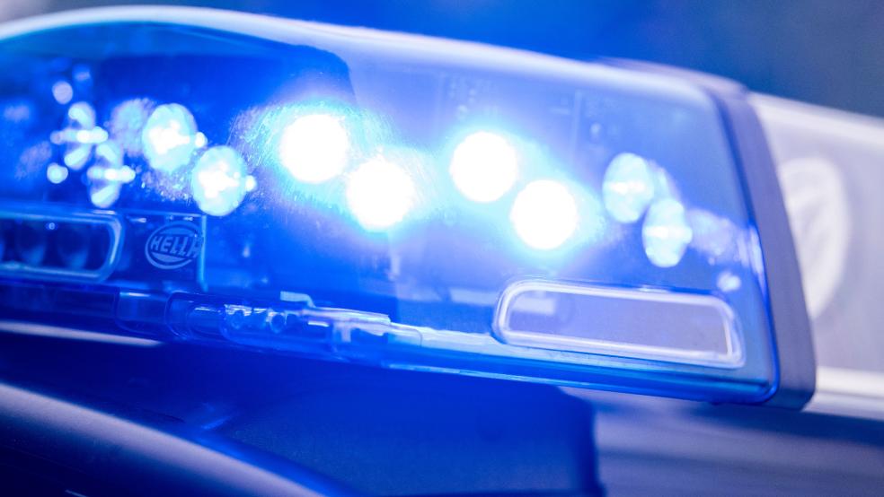 Die Polizei war auf der Autobahn im Einsatz. © dpa