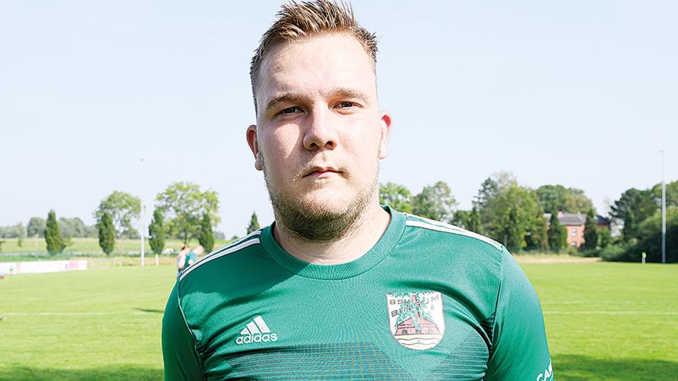 Oscar Zechner stand in der zweiten Halbzeit für Timo Bosma im Tor.  © Foto: Bruins