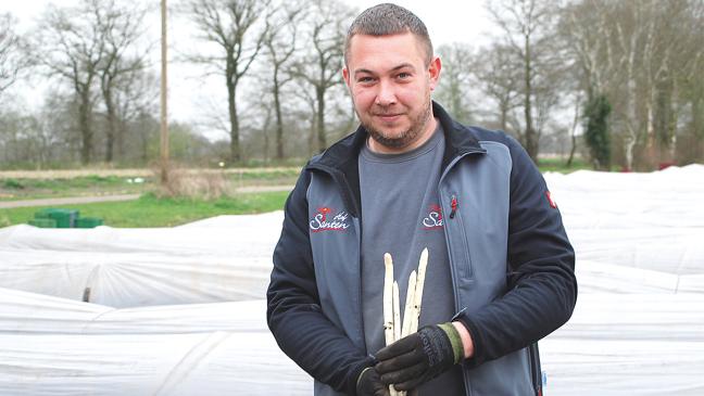 Der erste Spargel der Saison