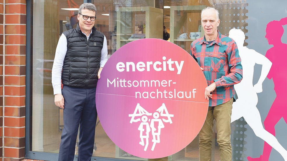 Geschäftsführer Ralf Nietiet von enercity Erneuerbare freut sich auf die Zusammenarbeit mit Veranstalter Edzard Wirtjes.  © Foto: privat