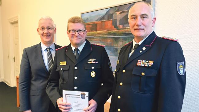 Bleicher bleibt stellvertretender Brandabschnittsleiter