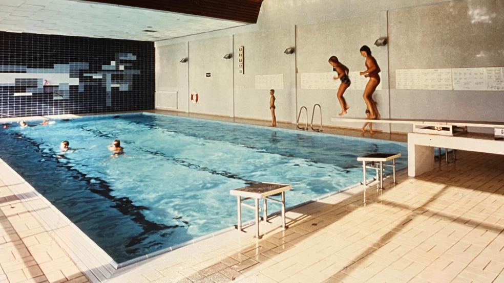 Das Highligt am Wochenende ist die Feier zum 50. Geburtstag des Mölenlandbades in Bunde. © Foto: Archiv Gemeinde Bunde