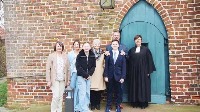 Lasse Eilers in Vellage konfirmiert