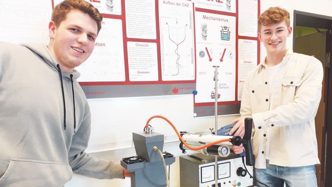 Zwei Tüftler machen E-Fuel aus Luft