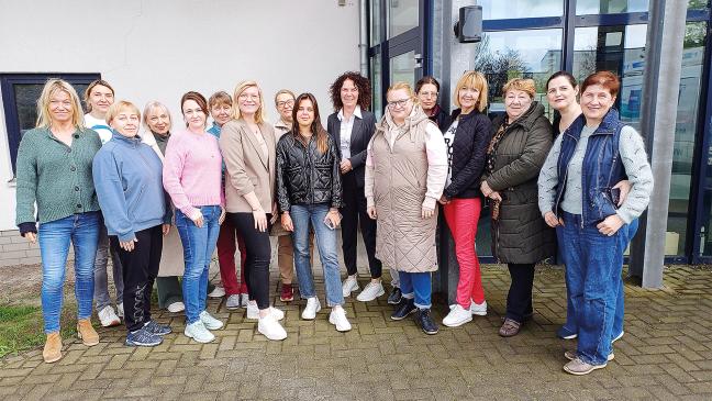 Frauen aus der Ukraine bei der Freiwilligenagentur