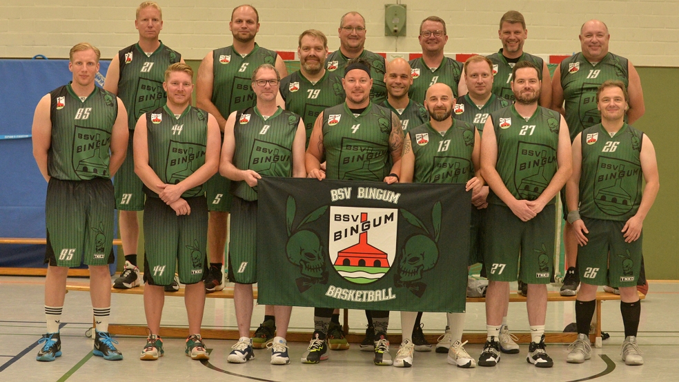 Die Basketballer des BSV Bingum haben am Wochenende bei TuRa 76 Oldenburg ihre beste Saisonleistung gezeigt. © Born