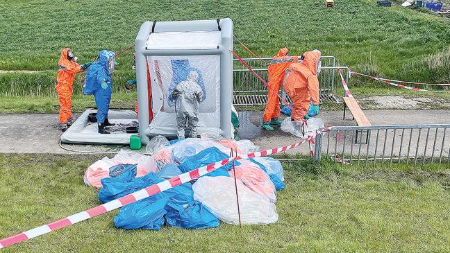 Entwarnung nach Gasaustritt