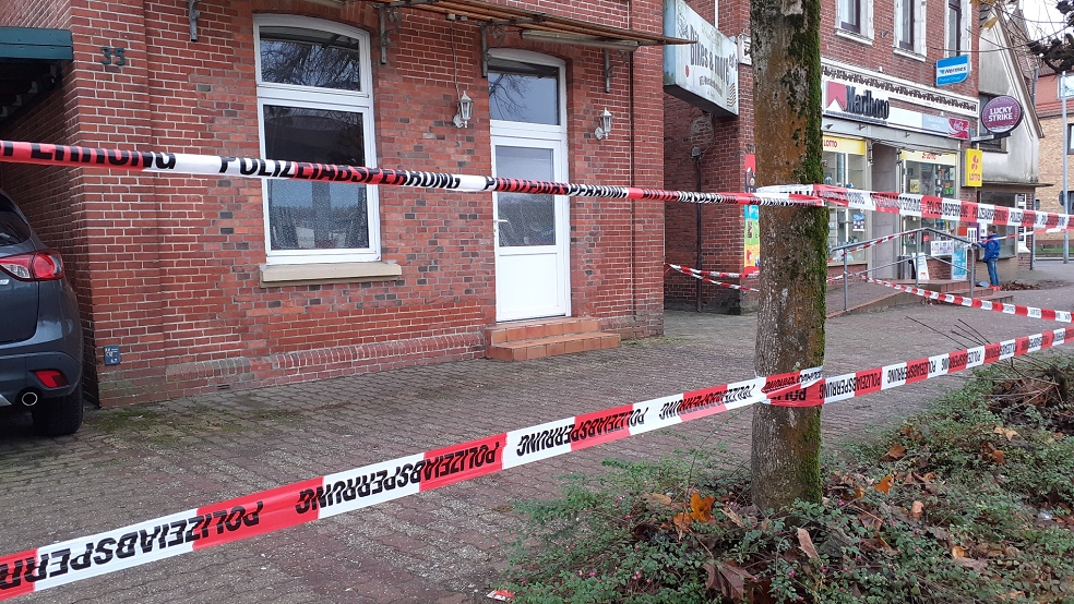In diesem Haus an der Westerstraße wurde eine 87-jährige Frau von ihrem eigenen Sohn umgebracht. Nun muss er sich vor Gericht verantworten. © Berents (Archiv)