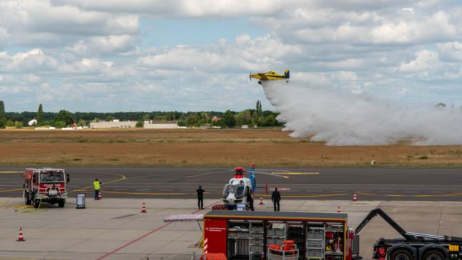 Löschflugzeuge auch in diesem Jahr in Nüttermoor stationiert