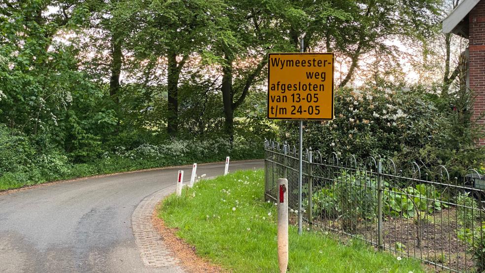 Der Wymeersterweg wird gesperrt. © Foto: Kuper