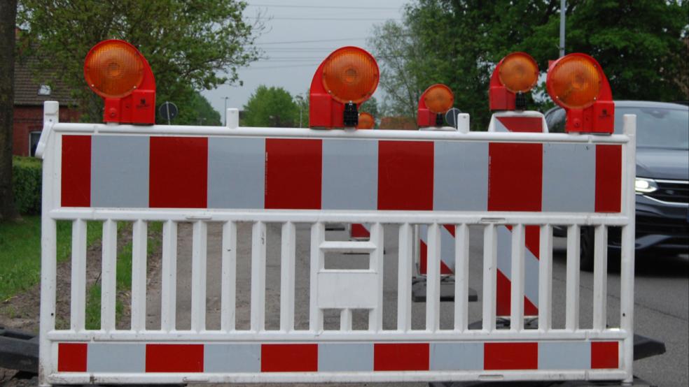 Ein Teil der Landesstraße 31 ist derzeit abgesperrt. Eine Sanierung ist dringend notwendig. © Hoegen