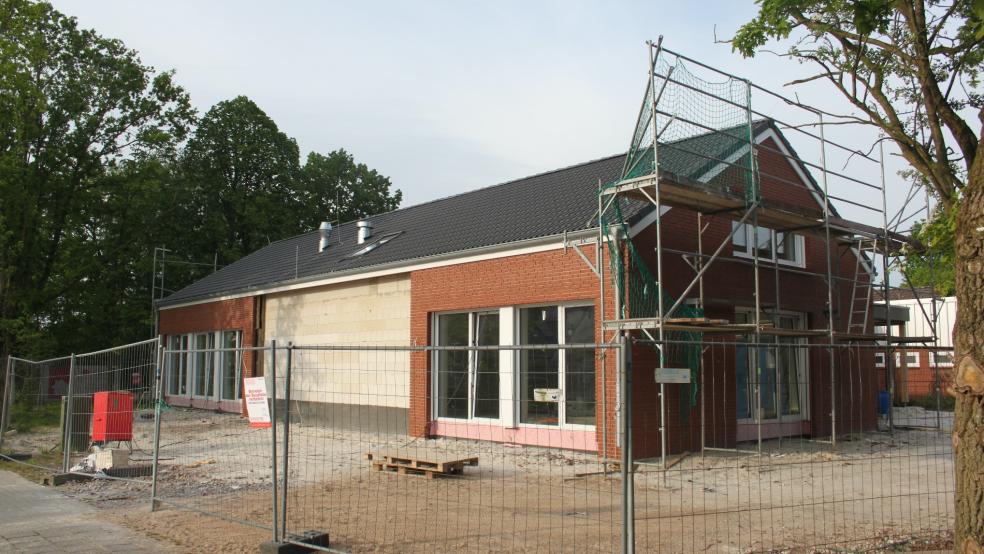 Dasd Kunst- und Kreativhaus in Holthusen soll im Herbst fertig sein. © Busemann